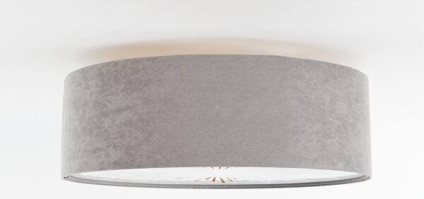 Plafonieră RAYS 2xE27/60W/230V d. 40 cm gri