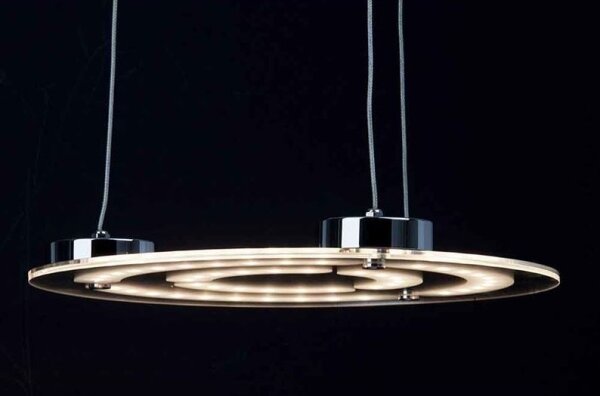 Lustră LED pe cablu RIVERSIDE LED/28W/230V Brilliant