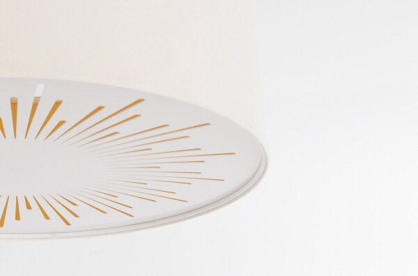 Plafonieră RAYS 2xE27/60W/230V d. 60 cm crem