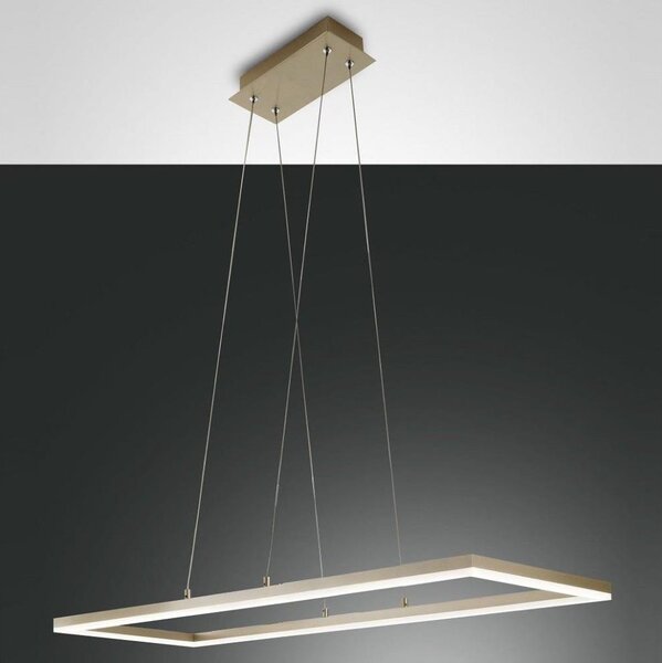 Lustră LED dimabilă BARD LED/52W/230V 3000K auriu Fabas Luce 3394-45-225