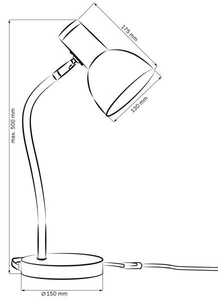 Lampă de masă MIMI 1xE27/10W/230V roz