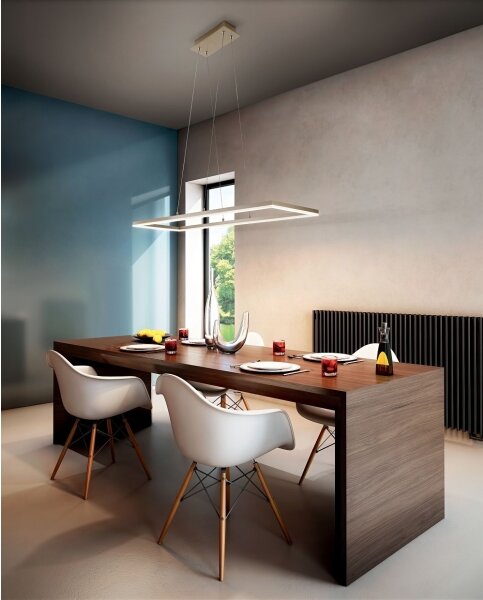 Lustră LED dimabilă BARD LED/52W/230V 3000K auriu Fabas Luce 3394-45-225