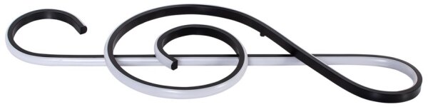Lustră LED pe cablu LED/18W/230V 3000K negru