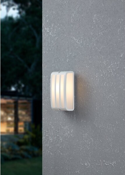 Aplică de exterior CAMARDA 1xLED/40W/230V alb IP54 Eglo 900809