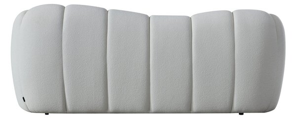 Pat dormitor dumonde, tapitat alb Royal 180x200 cm