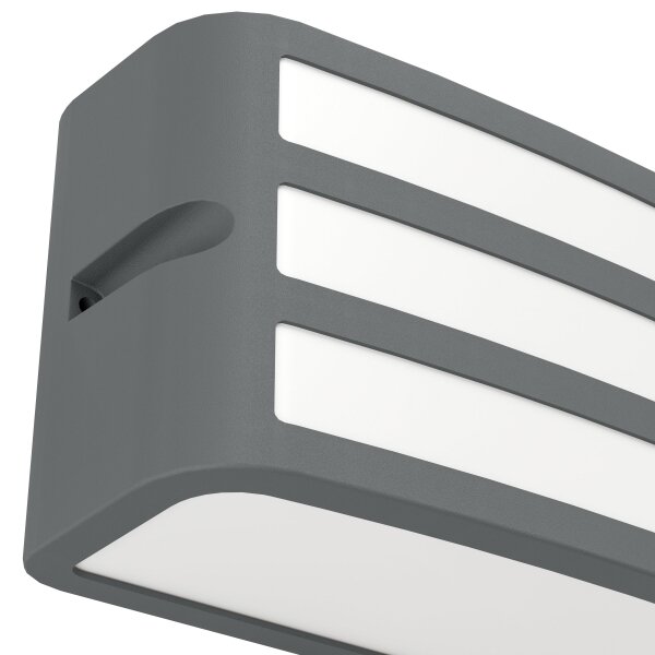 Aplică de exterior CAMARDA 1xLED/40W/230V antracit IP54 Eglo 900811