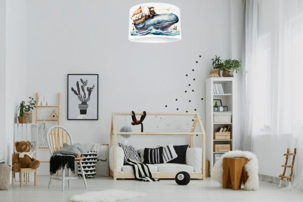 Plafonieră pentru copii OCEAN 1xE27/60W/230V