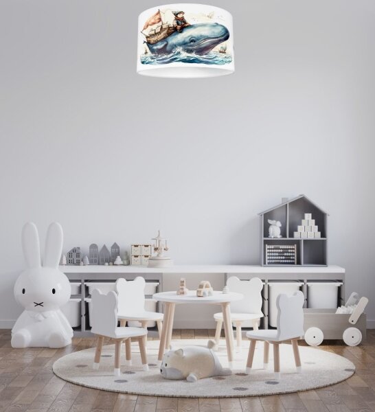 Plafonieră pentru copii OCEAN 1xE27/60W/230V