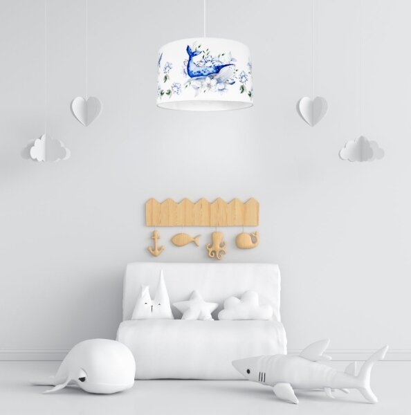 Lustră pentru copii OCEAN 1xE27/60W/230V
