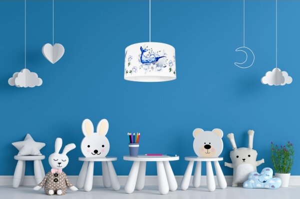 Lustră pentru copii OCEAN 1xE27/60W/230V