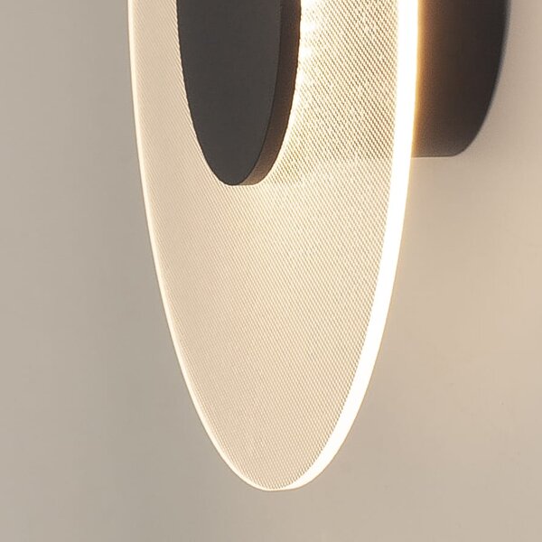Mantra Venus lampă de perete 1x9 W negru 8011