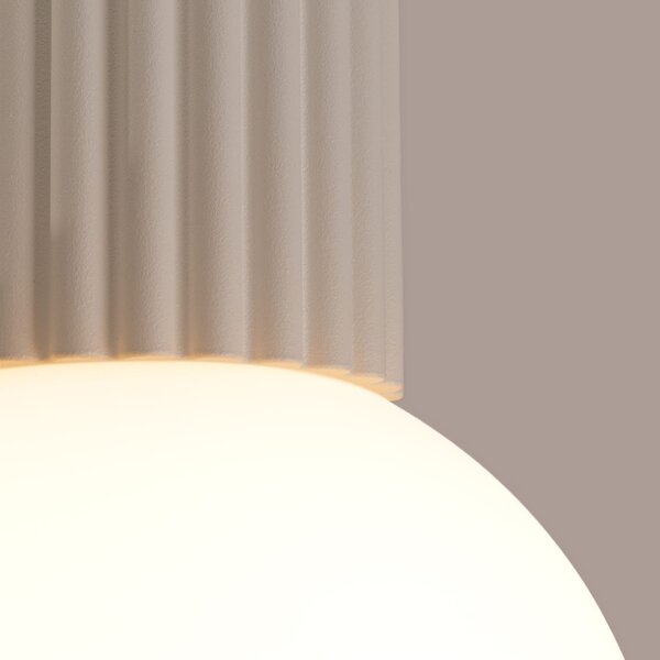 Sollux Lighting Halo lampă de tavan 1x8 W alb-bej SL.1718