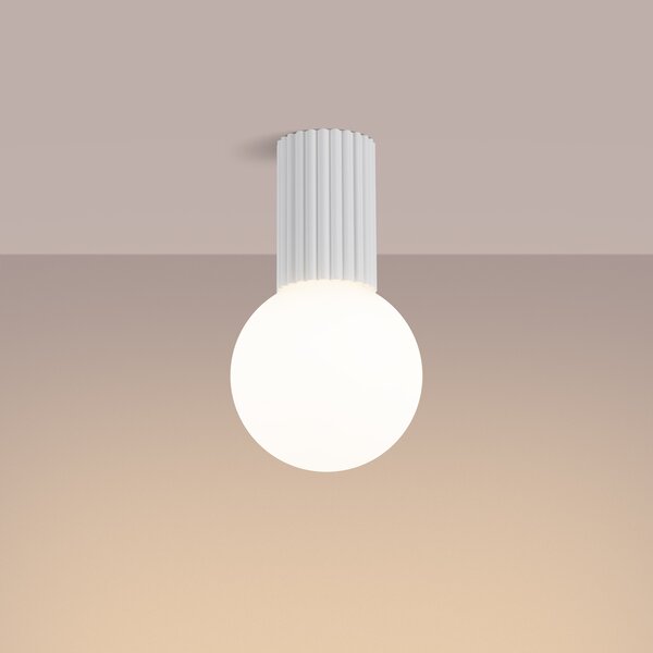 Sollux Lighting Halo lampă de tavan 1x8 W alb SL.1708