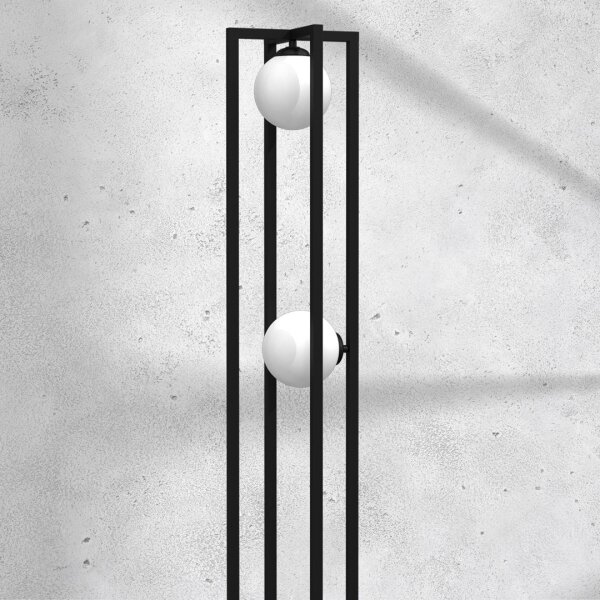 Lampadar DIEGO 2xE14/40W/230V negru