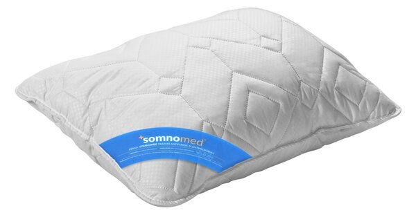 Perna Somnomed Antimicrobiana lavabila la 95 C - 50 x 70 cm, ambalata la geanta cu manere