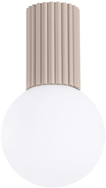 Sollux Lighting Halo lampă de tavan 1x8 W alb-bej SL.1743
