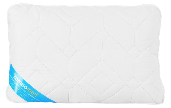 Perna Somnomed Antimicrobiana lavabila la 95 C - 50 x 70 cm, ambalata la geanta cu manere