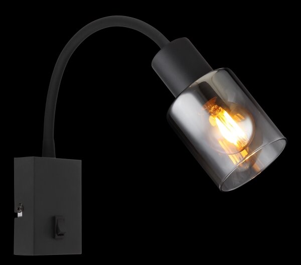 Lampă de perete HUBERTUS 1xE14/40W/230V Globo 54308W