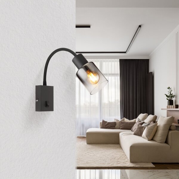 Lampă de perete HUBERTUS 1xE14/40W/230V Globo 54308W