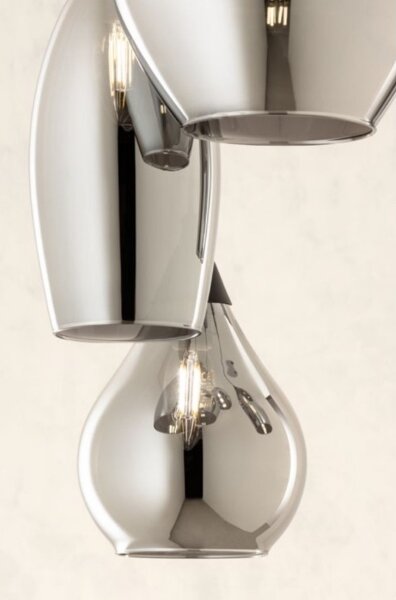 Lustră pe cablu TANNER 1xE14/28W/230V d. 15 cm Redo 01-3190