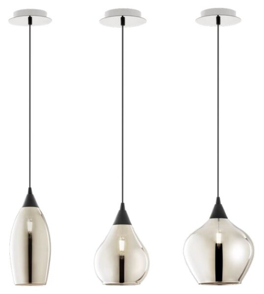Lustră pe cablu TANNER 1xE14/28W/230V d. 15 cm Redo 01-3190