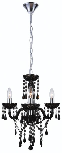Lampă suspendată EBT005-3CP BLACK