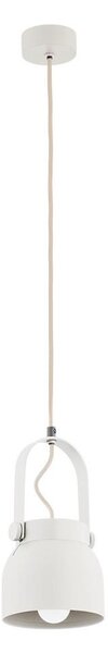 Lustră pe cablu LOGAN 1xE27/15W/230V d. 14 cm alb Argon 8290