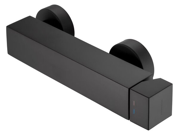 Kronenbach Quara 3.0 baterie de duș perete negru KB100360C11