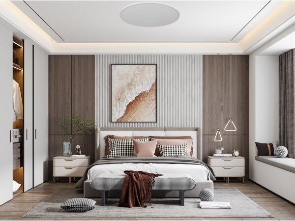 Plafonieră LED dimabilă REVIT LED/70W/230V d. 75 cm alb Top Light + telecomandă