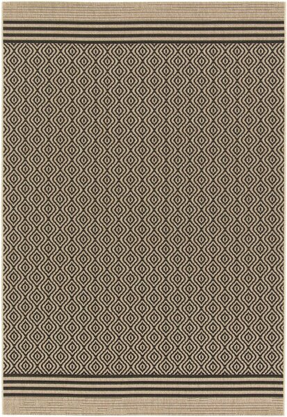 Covor Belgian, Georgia 39774 892, Bej Negru Dreptunghi, 160 x 230