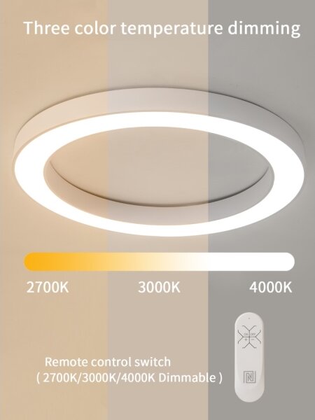 Plafonieră LED dimabilă PASTEL LED/68W/230V 95 cm alb Tuya Immax NEO 07213L + telecomandă