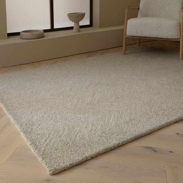 Covor crem țesut manual din amestesc de lână 120x170 cm Theodore Chevron – Asiatic Carpets