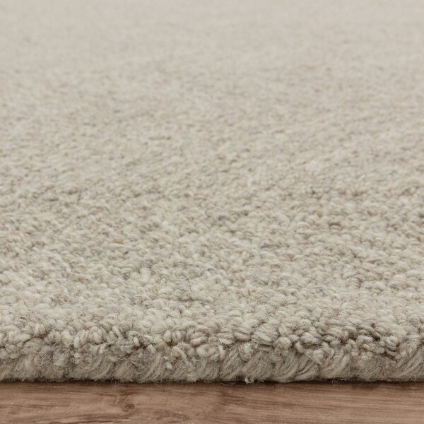 Covor crem țesut manual din amestesc de lână 120x170 cm Theodore Chevron – Asiatic Carpets