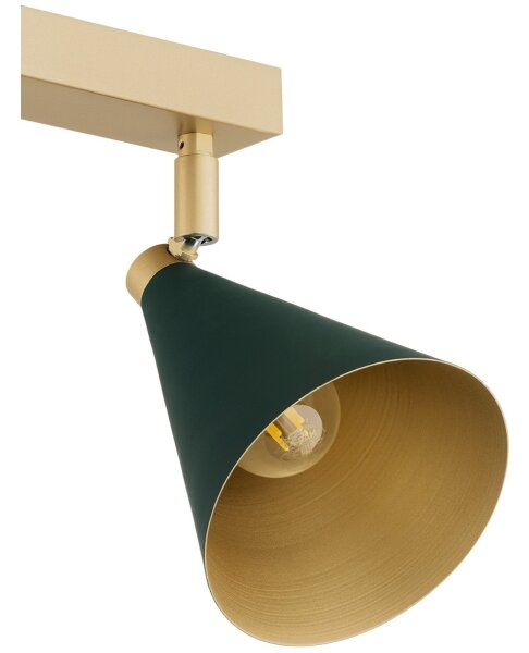 Spot LUCINDA 2xE14/7W/230V verde Argon 7148