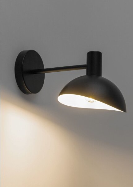 Lampă de perete ARTIS 1xE14/40W/230V negru