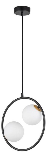 Lustră pe cablu AQUA 2xG9/12W/230V negru