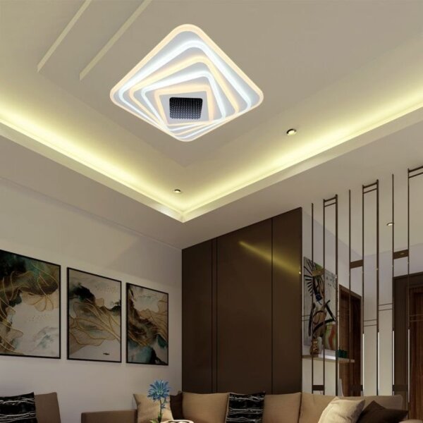 Plafonieră LED dimabilă LED/150W/230V 3000-6500K + telecomandă