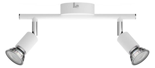 Spot LIMBALI 2xGU10/50W/230V alb Philips