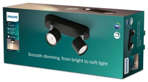 Spot LED dimabil STAR 2xLED/4,5W/230V Philips
