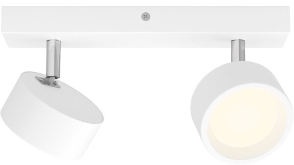 Spot LED BRACIA 2xLED/5,5W/230V alb Philips