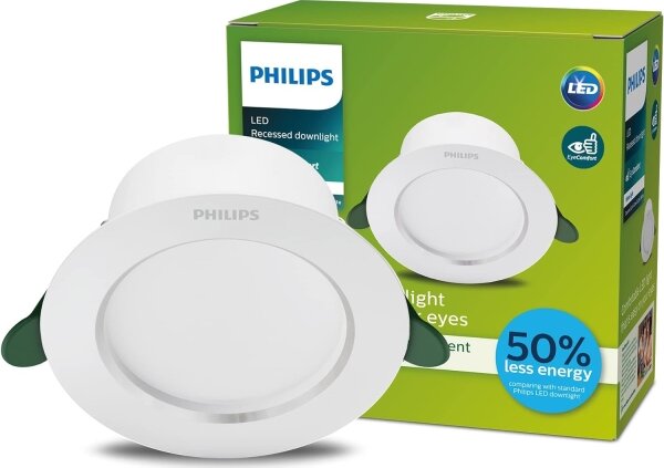 Corp de iluminat LED încastrat DIAMOND LED/6,5W/230V 3000K Philips