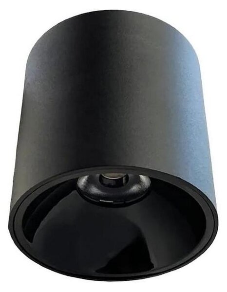 Spot LED/16W/230V 4000K d. 10 cm negru