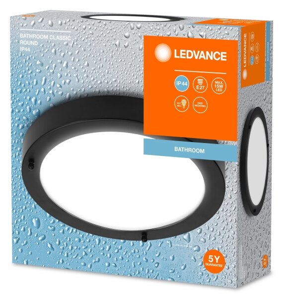Plafonieră pentru baie BATHROOM CLASSIC 1xE27/15W/230V IP44 Ledvance
