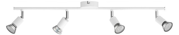 Spot LIMBALI 4xGU10/50W/230V alb Philips