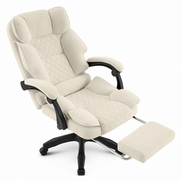 Scaun de birou ergonomic HC-1031 Ecru