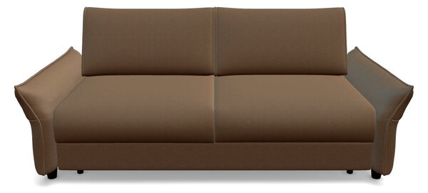 Canapea extensibila CANTO 160, stofa maro - Rosario 472, 218x106x82 cm