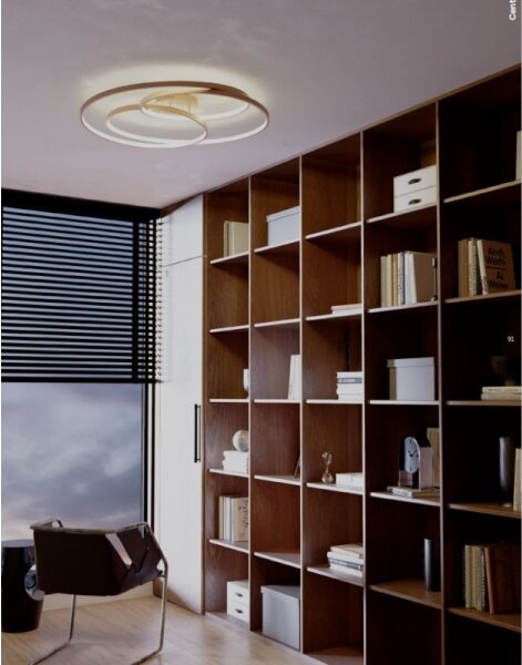 Plafonieră LED CENTRIX LED/92W/230V bronz Redo 01-2973