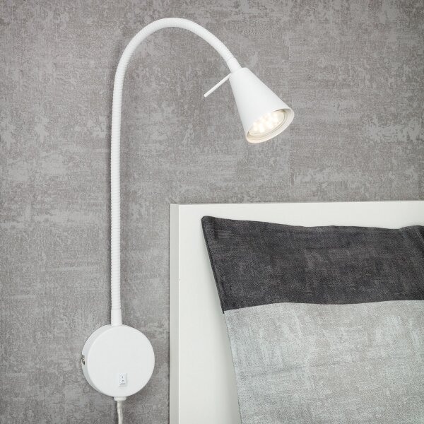 Briloner 2082-016 - Aplică de perete LED COMFORT LIGHT 1xGU10/5W/230V albă