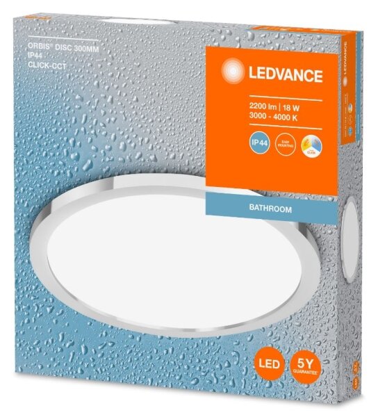 Ledvance - Plafonieră LED baie DISC 18W 230V 3000/4000K IP44