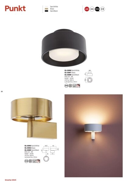 Plafonieră LED PUNKT LED/6W/230V alb Redo 01-3096